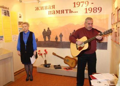 Торжественное открытие выставки  «Живая память»  в Кардымовском районном музее