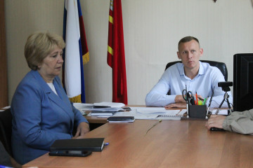 олег Смоляков провёл совещание с руководителями социальных служб района - фото - 3