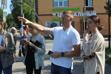 рабочая группа обсудила благоустройство центра посёлка Кардымово - фото - 1